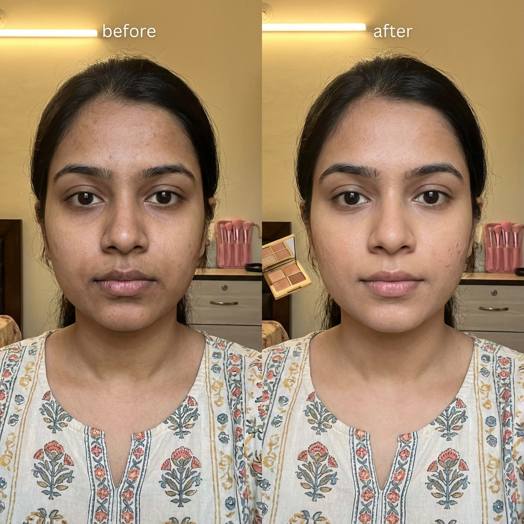 LumiTone - 4 in 1 Undereye and Cheek Palette (+ Applicator Kit Free)